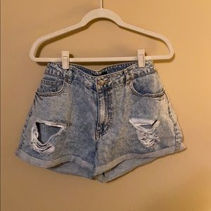 Forever 21 denim shorts